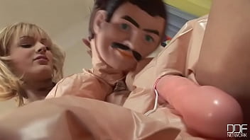 Babe Fucks A Plastic Man!